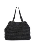 CafèNoir Borsa Shopper Crochet Donna C3VA0601 - Nero