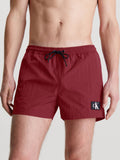 Calvin Klein Shorts Mare Drawstring Uomo KM0KM00979 - Bordeaux