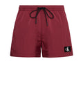 Calvin Klein Shorts Mare Drawstring Uomo KM0KM00979 - Bordeaux