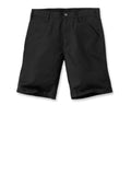 Carhartt Bermuda Casual Rugged Professicanvas Uomo 103111 Black - Nero