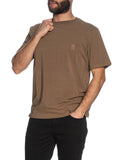 Ciesse Piumini T-shirt Rupi Uomo 235CPMT01666C6240X Militare Olive - Marrone