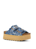 Colors of California Sandalo Basso Platform Donna HC.BES41 - Denim