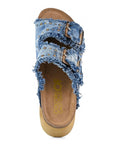 Colors of California Sandalo Basso Platform Donna HC.BES41 - Denim