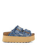 Colors of California Sandalo Basso Platform Donna HC.BES41 - Denim