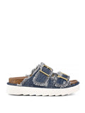 Colors of California Sandalo Basso Platform Donna HC.STORMY44 - Denim