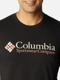 Columbia T-shirt Basic Logo Uomo 1680053 - Nero