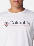 Columbia T-shirt Basic Logo Uomo 1680053 - Bianco