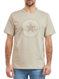 Converse T-shirt Chuck Patch Unisex 10025459-A21 - Beige