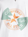 Converse T-shirt Chuck Patch Distort Uomo 10026427-A02 - Bianco