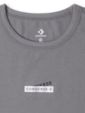 Converse T-shirt Chuck Baby Donna 10027030-A01 Grey - Grigio