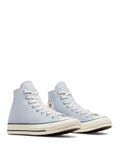 Converse Sneakers Chuck 70 Hi Unisex A06519C Azzurro/beige/nero - Celeste