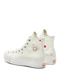 Converse Sneakers Ctas Lift Hi Donna A09114C - Avorio