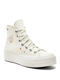 Converse Sneakers Ctas Lift Hi Donna A09114C - Avorio