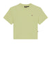 dickies t shirt oakport boxy donna dk0a4y8l pale green verde 4835856