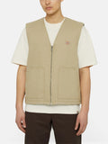 Dickies Gilet Duck Canvas Uomo DK0A4YQK Sw Desert Sand - Beige