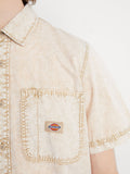 Dickies Camicia Casual Camicia Newington Uomo DK0A4YS1 Dble Dye/acd ss - Beige