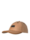 Dolly Noire Berretto con Visiera Straw Dad Hat Unisex HA691-HB - Beige