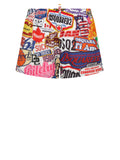 Dsquared2 Shorts Mare Uomo D7B645560 - Multicolore