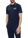 Ea7 Polo Uomo 3DPF19PJ04Z - Blu