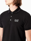 Ea7 Polo Uomo 8NPF06PJ04Z - Nero