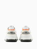 Ea7 Sneakers Unisex X8X178XK382 Wht+blk+a.lim+orange - Bianco