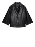 Elena Mirò Blazer Ecopelle Donna R298P003QE - Nero