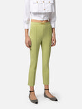 Elisabetta Franchi Pantalone Chino Donna PA03041E2 Pistacchio - Verde