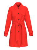 Emme Marella Trench Donna Regular 2415021041200 Corallo - Rosso