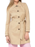 Emme Marella Trench Regular Donna 2415021041200 - Beige