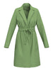 emme marella trench donna paolo 2415021071200 verde 3075655