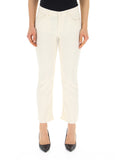 Emme Marella Pantalone Zampa Page Donna 2415131041200 - Bianco