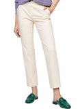 Emme Marella Pantalone Chino Valenza Donna 2415131071200 Panna - Bianco