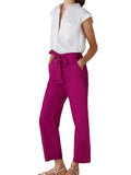 Emme Marella Pantalone Straight Donna Lover 2415131092200 Lampone - Viola