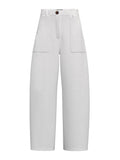 Emme Marella Pantalone Palazzo Donna Lallo 2415131132200 - Bianco