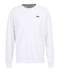 Fila Felpa Brustem Uomo FAM0343 - Bianco