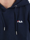 Fila Felpa Cappuccio Bengel Regular Uomo FAM0498 Black Iris - Blu