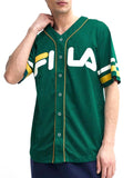 Fila T-shirt Lashio Baseball Uomo FAM0652 Aventurine - Verde