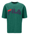 Fila T-shirt Lowell Oversized Uomo FAM0655 Aventurine - Verde