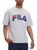 Fila T-shirt Lowell Oversized Logo Uomo FAM0655 - Grigio