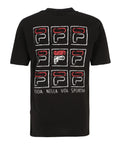 Fila T-shirt Luton Graphic Uomo FAM0661 - Nero