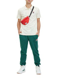 Fila Pantalone Tuta Lincoln Uomo FAM0663 Aventurine - Verde