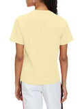 Fila T-shirt Biendorf Donna FAW0452 Vaniglia Francese - Giallo