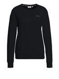 Fila Felpa Bantin Slightly Cropped Crew Donna FAW0584 - Nero