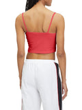 Fila Top Loni Cropped Donna FAW0745 Cayenne - Rosso