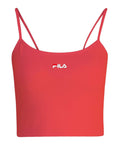 Fila Top Loni Cropped Donna FAW0745 Cayenne - Rosso