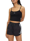 Fila Top Loni Cropped Donna FAW0745 - Nero