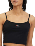 Fila Top Loni Cropped Donna FAW0745 - Nero