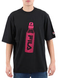 Fila T-shirt Boxy Fit Unisex LU411114 - Nero