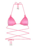 F**K Bikini Pezzo Sopra Triangolo Donna FK24-1002 - Rosa