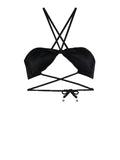 F**K Bikini Pezzo Sopra Fascia Donna FK24-1003 - Nero